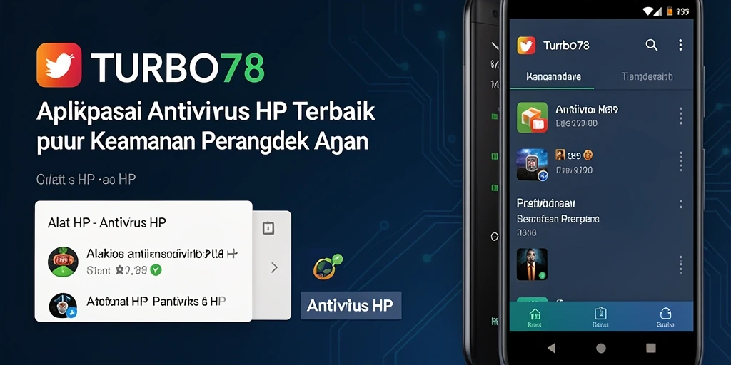 Tampilan antarmuka bersih dan mudah digunakan untuk Antivirus HP.