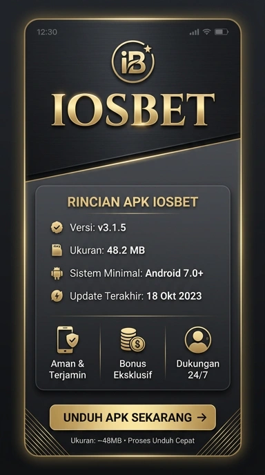 Unduh APK iosbet untuk Pengguna Android Indonesia